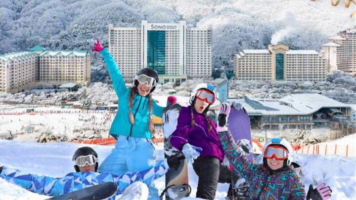 洪川大明SONO滑雪度假村冬季慶典2日遊+抽獎晚宴