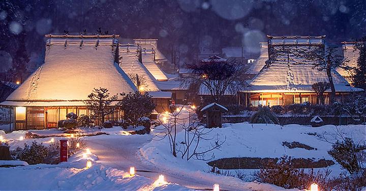 美山合掌村.雪燈籠體驗一日遊|大阪/京都出發 