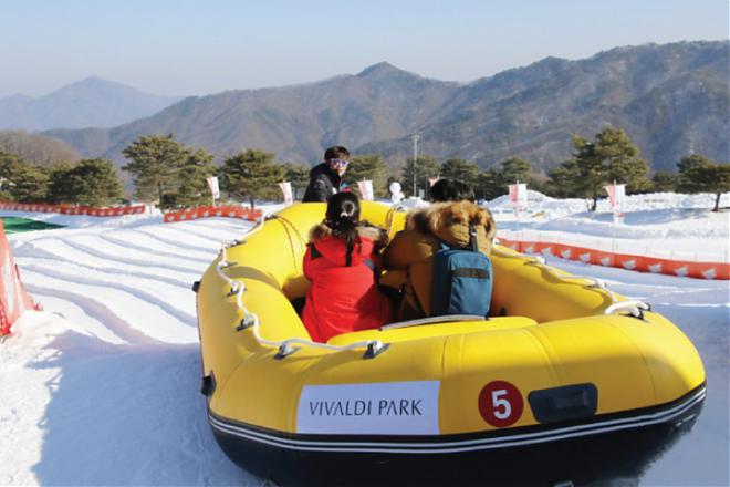 高雄出發|首爾滑雪樂園5日遊 入住洪川大明SONO度假村、含雪具+教學
